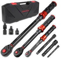 Jogo de Chaves de Torque DURAXION 9 Peças 1/4"-1/2" Faixa Dupla