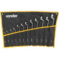 Jogo De Chaves Estrela 6 A 32 Mm Cromadas Com 12 Pç Vonder