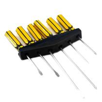 Jogo de Chaves Fenda e Philips 6 Peças - 31553 - Nipo Center Jogo de Chaves Fenda e Philips 6 Peças - 31553 - Nipo Center