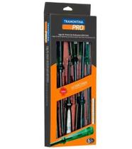 Jogo de Chaves Fenda e Phillips Isolada 6 Peças 44115/406 - TRAMONTINA Jogo de Chaves Fenda e Phillips Isolada 6 Peças 44115/406 - TRAMONTINA