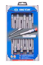 Jogo de Chaves Fenda / Phillips 8 Peças King Tony - 32118MR