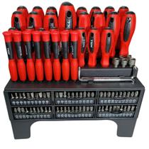 Jogo de Chaves Fenda/Phillips/Bits 100 Pcs- Noll