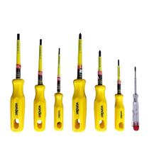 Jogo De Chaves Fenda Phillips Isolada Ponta Imantada Vonder Jogo De Chaves Fenda Phillips Isolada Ponta Imantada Vonder