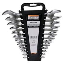 Jogo De Chaves Fixa Boca Starfer 6 a 32mm Com 12 Peças Aço