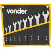 Jogo De Chaves Fixas 6 Mm A 22 Mm Cromadas Vonder Jogo De Chaves Fixas 6 Mm A 22 Mm Cromadas Vonder