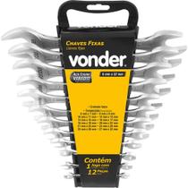 Jogo De Chaves Fixas 6 Mm A 32 Mm Vonder Jogo De Chaves Fixas 6 Mm A 32 Mm Vonder