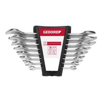 Jogo de Chaves Fixas com 8 peças de 6 à 22 mm - Gedore Red 3365211