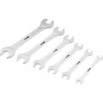 Jogo de chaves fixas com suporte plástico 6 mm a 17 mm aço carbono 6 pçs NOVE54 Jogo de chaves fixas com suporte plástico 6 mm a 17 mm aço carbono 6 pçs NOVE54