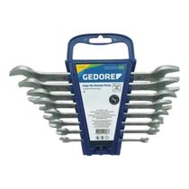 Jogo de Chaves Fixas Gedore 6 a 22 mm 8 Peças Aço Cromo Vanadium Profissional Jogo de Chaves Fixas Gedore 6 a 22 mm 8 Peças Aço Cromo Vanadium Profissional