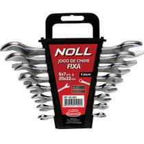 Jogo de Chaves Fixas Noll com 8 peças - 6x7 a 20x22 - 407,0001