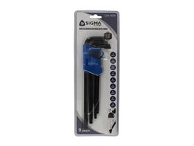 Jogo de Chaves Hex/Bola com 9 Peças Sigma Power