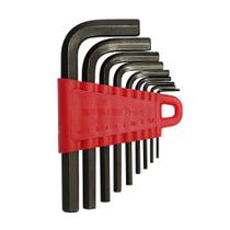 Jogo de chaves hexagonais 1.5 A 10 MM 9 Pçs 3369998 GEDORE RED