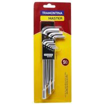 Jogo de Chaves Hexagonais Tramontina Master em Aço Especial 9 Peças