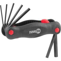 Jogo De Chaves Hexagonal/Allen Com 7 Peças Nove54 Jogo De Chaves Hexagonal/Allen Com 7 Peças Nove54