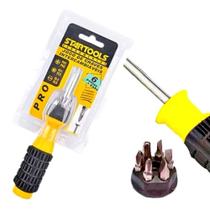 Jogo de Chaves Intercambiáveis 6 Pontas + Cabo Pro Startools