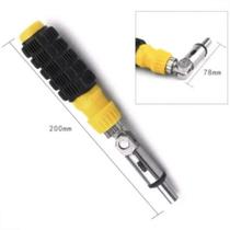 Jogo de chaves intercambiaveis com soquetes canhao e bits - Startools