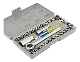 Jogo de Chaves Intercambiável Ferramenta 40 Peças Maleta 2- FERR-44