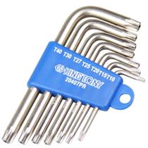 Jogo de Chaves L Perfil Tork Guia - 07 Peças Kingtony