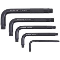 Jogo de Chaves Multidentadas 4mm a 12mm Worker