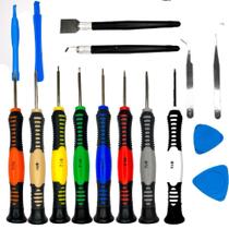Jogo De Chaves Para Manutenção Conserto Celular Notebook 16 Peças - Loja Jonness