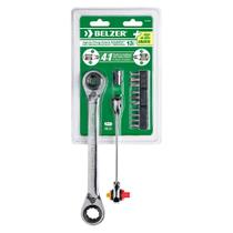 Jogo de Chaves Quadbox 8 à 19MM Com Bit Belzer 13 Peças 85210DBJ