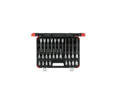 Jogo de chaves soquete 1/2" XZN (multidentadas), 26 peças