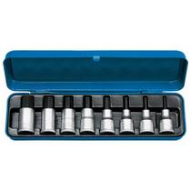 Jogo de Chaves Soquete Hexagonal 9 Peças 3/16" a 5/8" Encaixe 1/2" - Gedore 016202 Jogo de Chaves Soquete Hexagonal 9 Peças 3/16" a 5/8" Encaixe 1/2" - Gedore 016202
