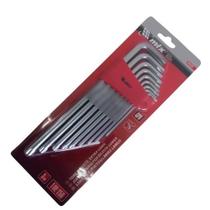 Jogo de chaves tork extra longas t10 até t50 com 9 peças mtx 123079