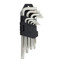 Jogo de Chaves TORX Curta C/ 9 Pecas