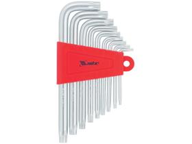 Jogo de Chaves Torx MTX T10 a T50 123059 9 Peças