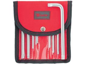 Jogo de Chaves Torx T10-T50 CrV 9 Peças - 123139 - MTX Jogo de Chaves Torx T10-T50 CrV 9 Peças - 123139 - MTX