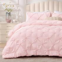Jogo de Cobre-Leito BEDELITE Queen 224x224 cm Rosa Bebê 3 Peças Jogo de Cobre-Leito BEDELITE Queen 224x224 cm Rosa Bebê 3 Peças