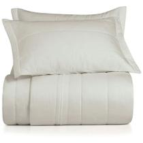 Jogo de Colcha Altenburg Marche 200 Fios 3 Peças Casal Cinza