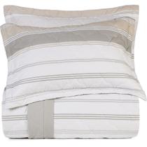 Jogo de Colcha Altenburg Riviera 200 Fios 3 Peças Casal Bege
