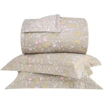 Jogo de Colcha Buddemeyer Secret Garden 200 Fios Casal Bege Jogo de Colcha Buddemeyer Secret Garden 200 Fios Casal Bege