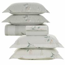 Jogo de Colcha e Lençol Queen Karsten 200 Fios 100% Algodão