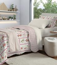 Jogo De Colcha Evolution Infantil Solteiro Camesa Bege