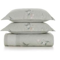 Jogo de Colcha Karsten Lydia 200 Fios 3 Peças Queen Verde