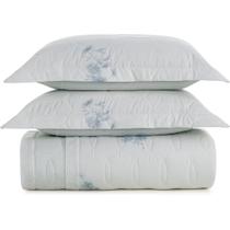 Jogo de Colcha Karsten Mavie 200 Fios 3 Peças Casal Azul