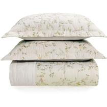 Jogo de Colcha Karsten Natalie 160 Fios 3 Peças Casal Bege