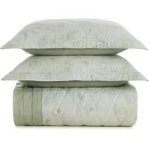 Jogo de Colcha Karsten Rebeca 160 Fios 3 Peças Casal Verde