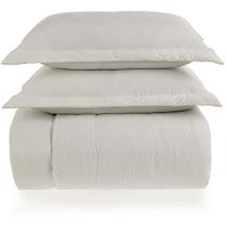 Jogo de Colcha Karsten Vittoria Texture Queen Branco