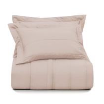 Jogo de Colcha King Altenburg Cetim 300 Fios Rosa