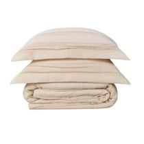 Jogo de Colcha King Altenburg Haus Sopro 3 Pçs Bege Instinto