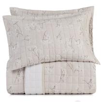 Jogo de Colcha King Malha Fio Penteado Pampa Altenburg Jogo de Colcha King Malha Fio Penteado Pampa Altenburg