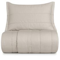 Jogo de Colcha Lux 200 Fios Solteiro - Inspire Cinza - 200 Fios - Altenburg Jogo de Colcha Lux 200 Fios Solteiro - Inspire Cinza - 200 Fios - Altenburg