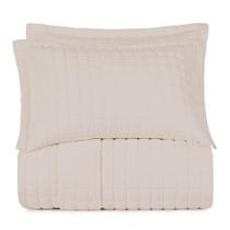 Jogo de Colcha Malha Fio Penteado Casal - Bege Mocha - 3 Peças - Altenburg Jogo de Colcha Malha Fio Penteado Casal - Bege Mocha - 3 Peças - Altenburg