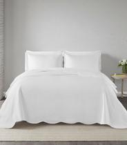 Jogo De Colcha Milao Casal Corttex Branco