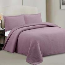 Jogo de Colcha Neo Checks Casal - Rose - Camesa