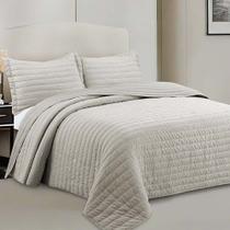 Jogo de Colcha Neo Rustik Solteiro - Bege - Camesa